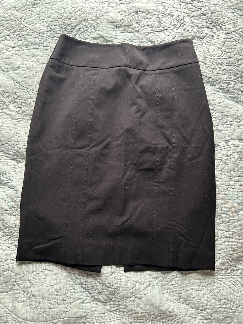White House Black Market Black Tailored Pencil Skirt 2